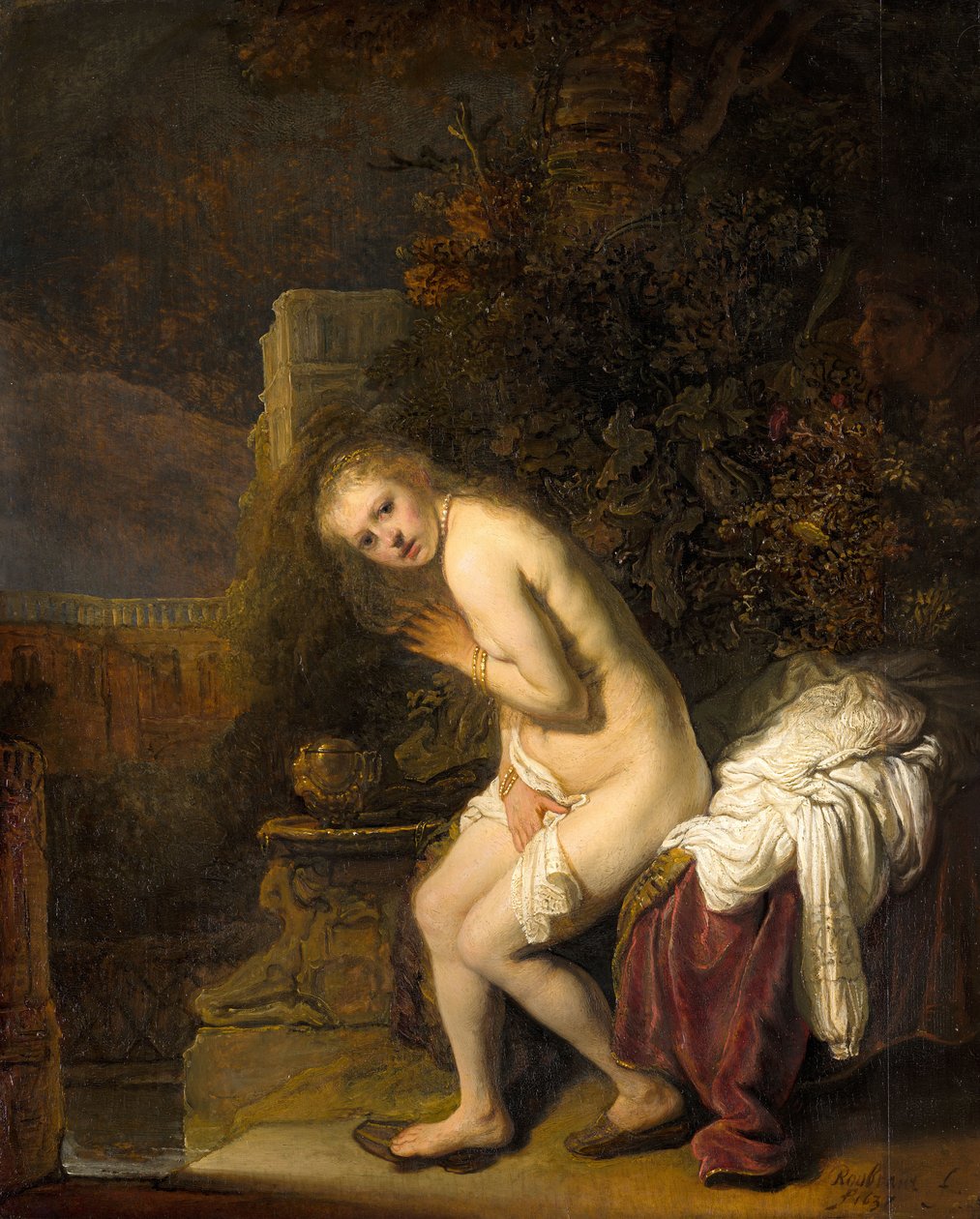 Susanna em seu banho, 1636. de Rembrandt van Rijn