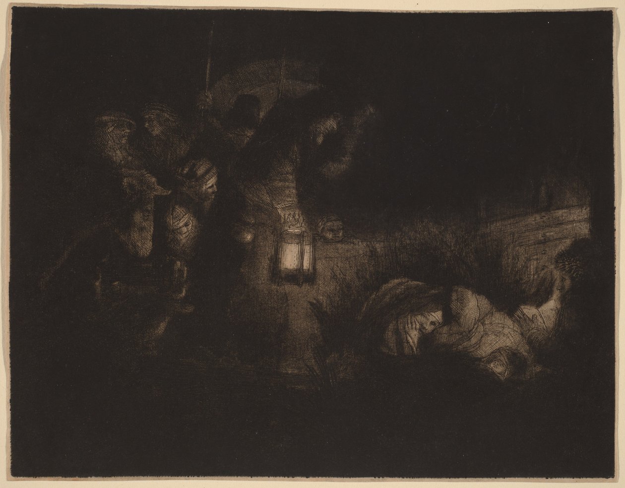 A Adoração dos Pastores: uma obra noturna de Rembrandt van Rijn