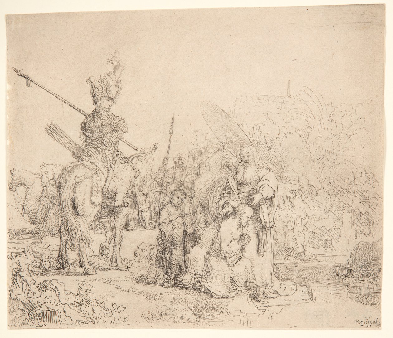 O Batismo do Eunuco de Rembrandt van Rijn