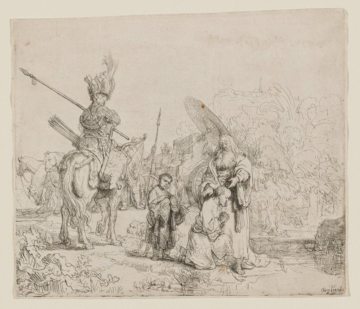 O Batismo do Eunuco de Rembrandt van Rijn