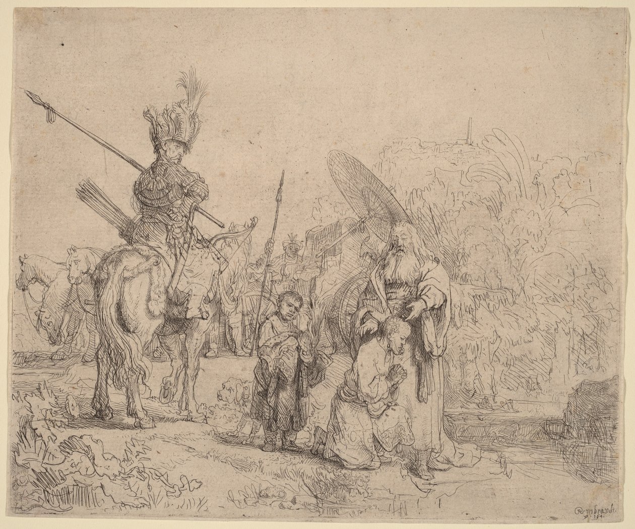 O Batismo do Eunuco de Rembrandt van Rijn