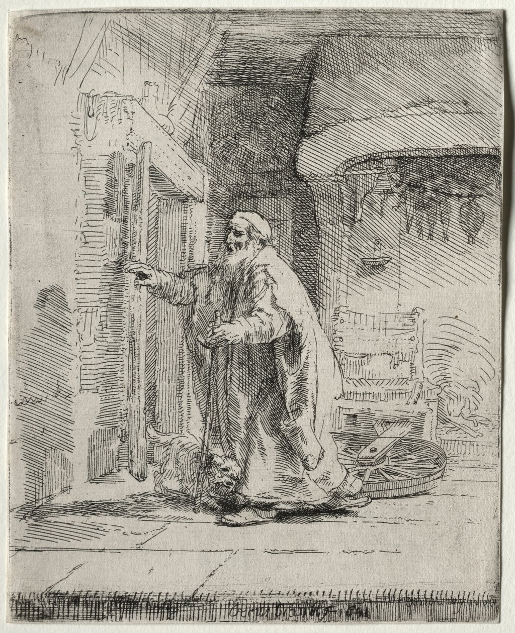 A Cegueira de Tobit: A Placa Maior de Rembrandt van Rijn