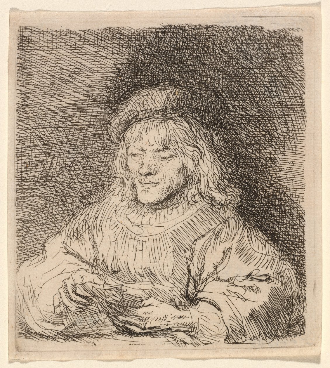 O jogador de cartas de Rembrandt van Rijn