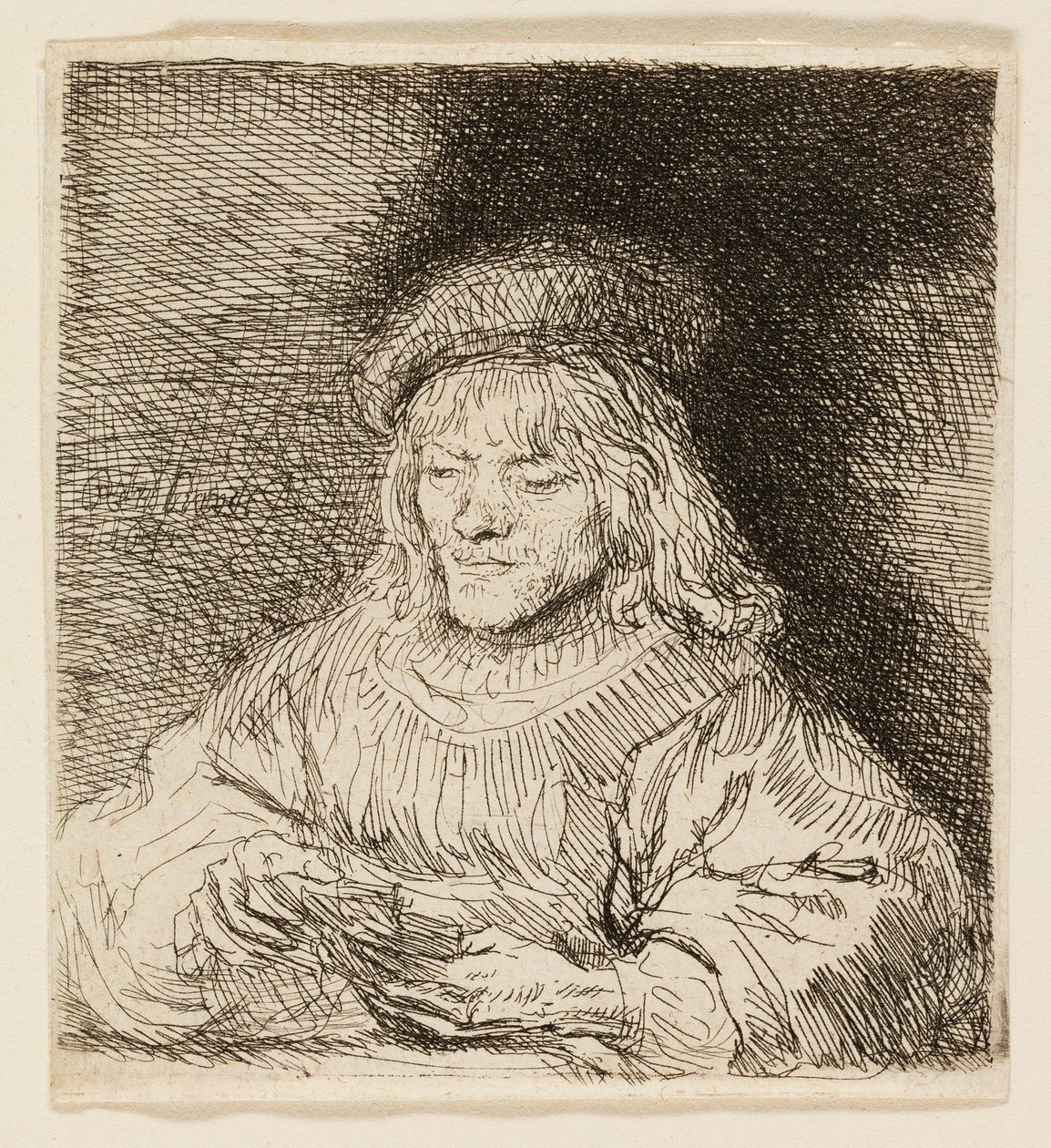 O jogador de cartas de Rembrandt van Rijn