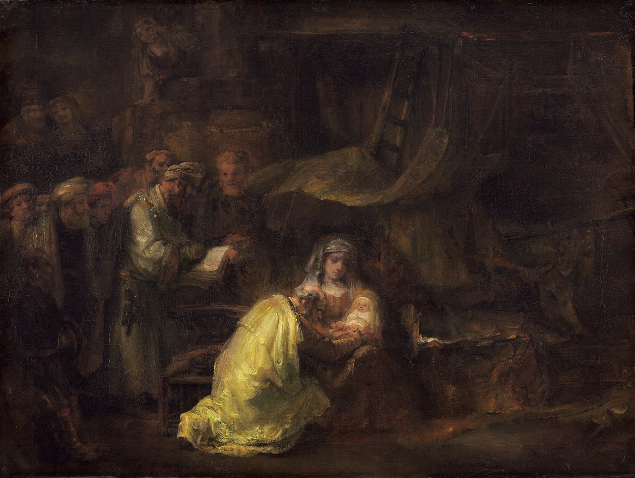 A circuncisão, 1661 de Rembrandt van Rijn