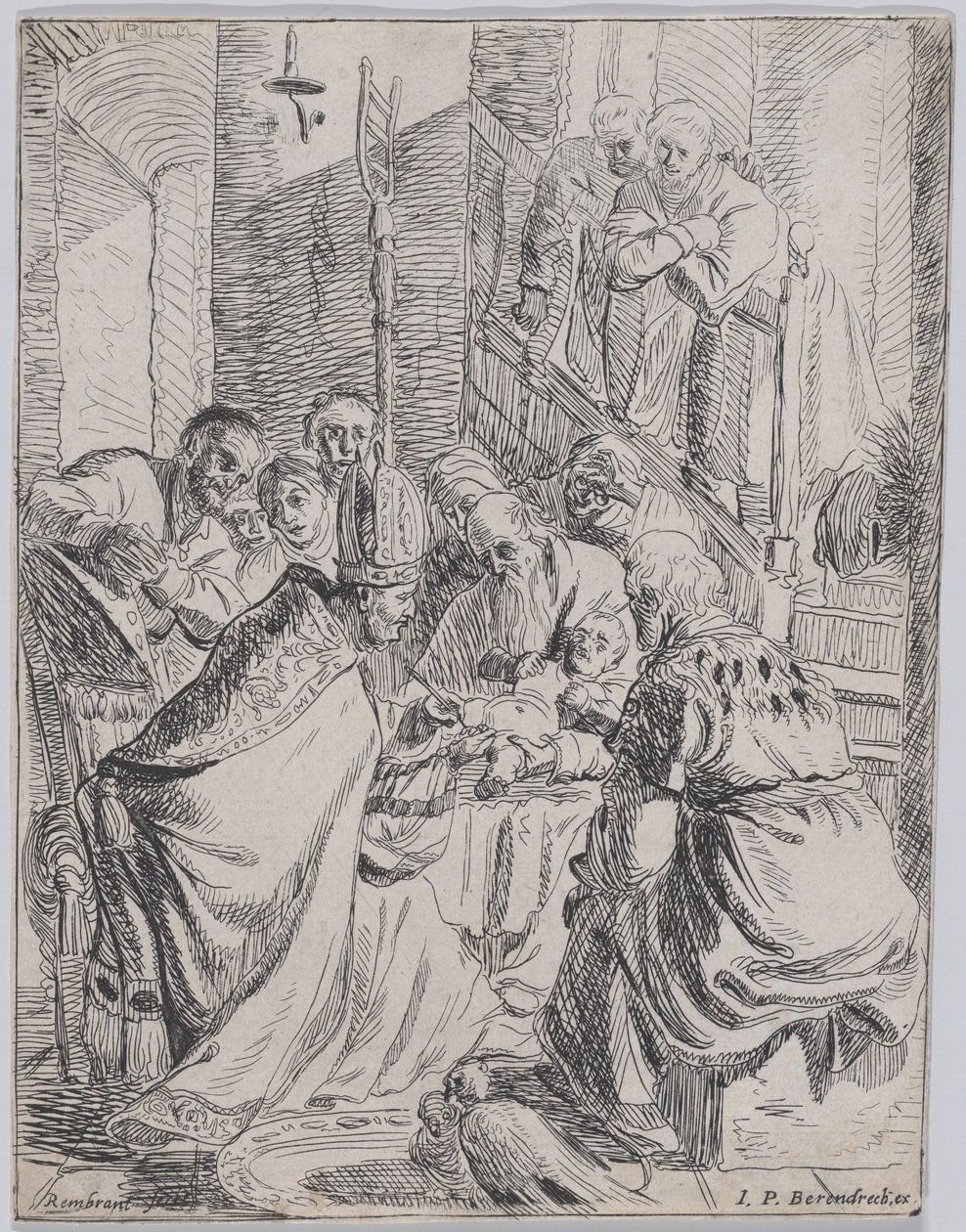 A circuncisão, c. 1625., c. 1625. de Rembrandt van Rijn