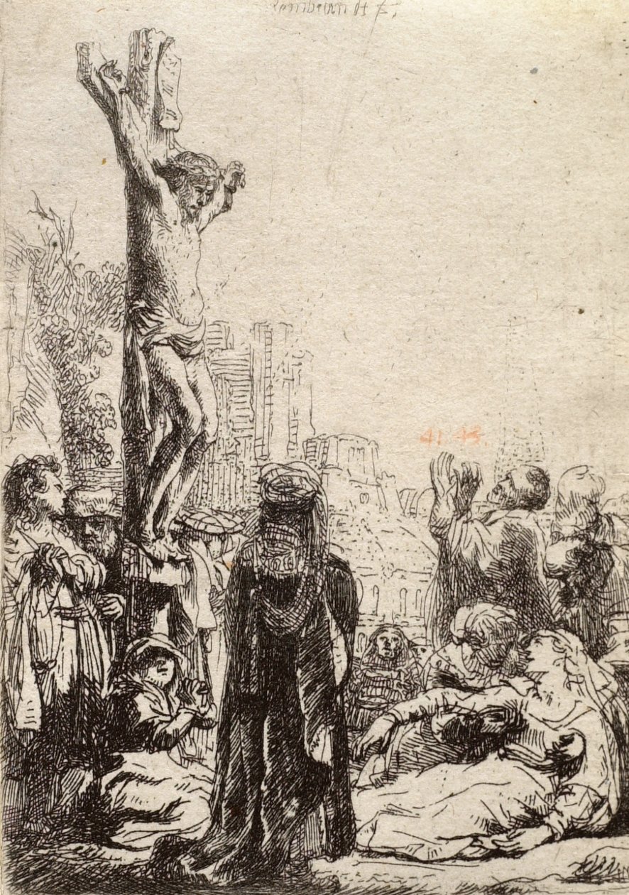 A Crucificação de Rembrandt van Rijn