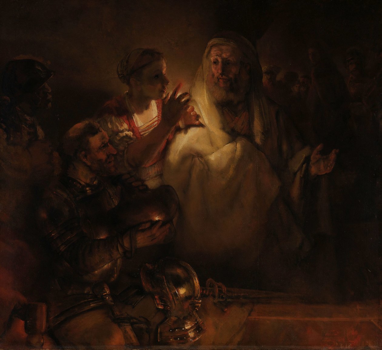 A Negação de São Pedro de Rembrandt van Rijn