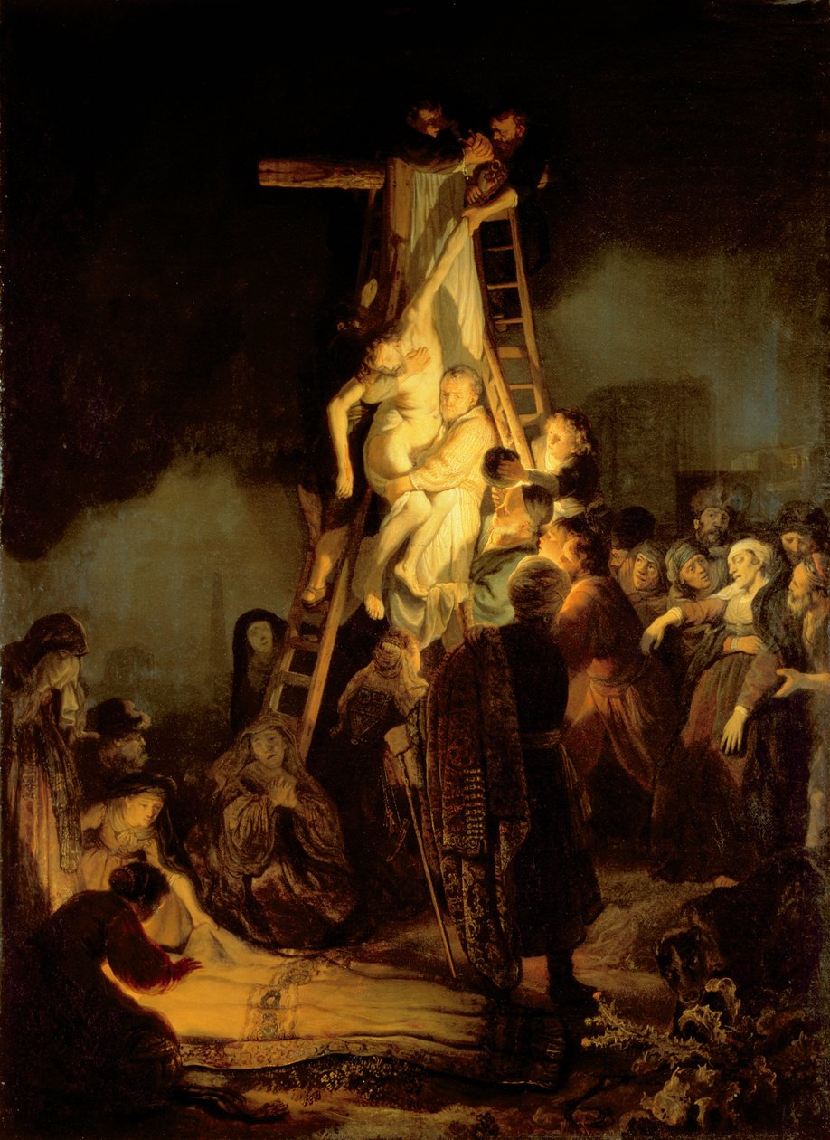 A descida da cruz, 1634 de Rembrandt van Rijn