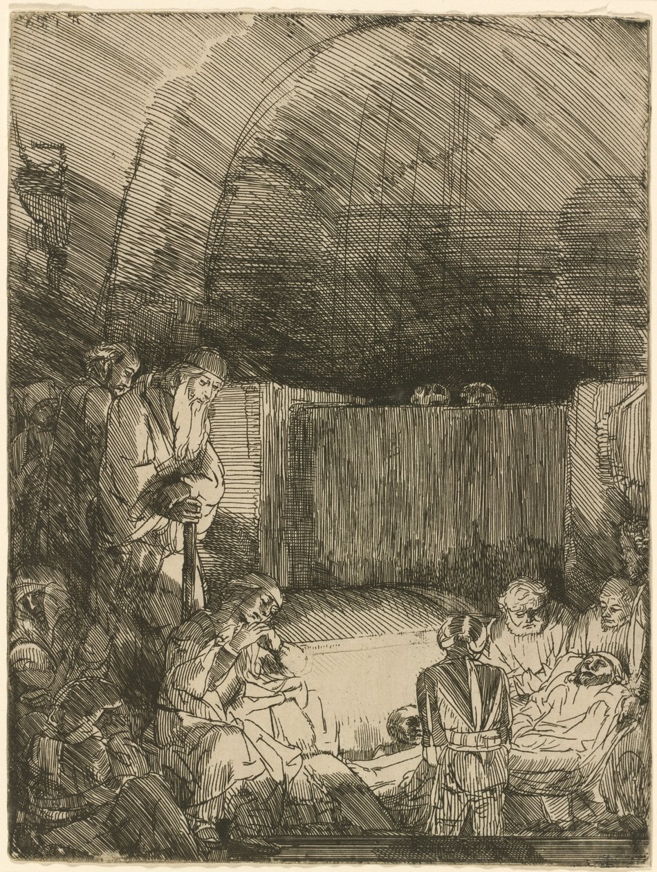 O sepultamento de Rembrandt van Rijn