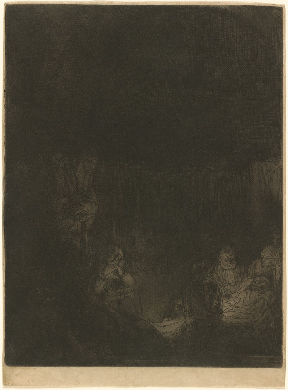 O sepultamento de Rembrandt van Rijn