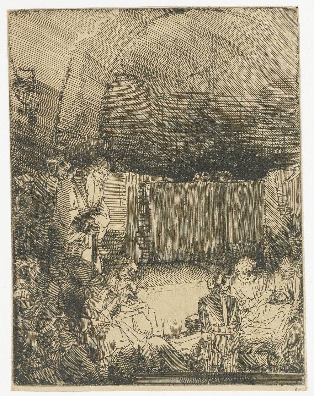 O Entombamento de Rembrandt van Rijn