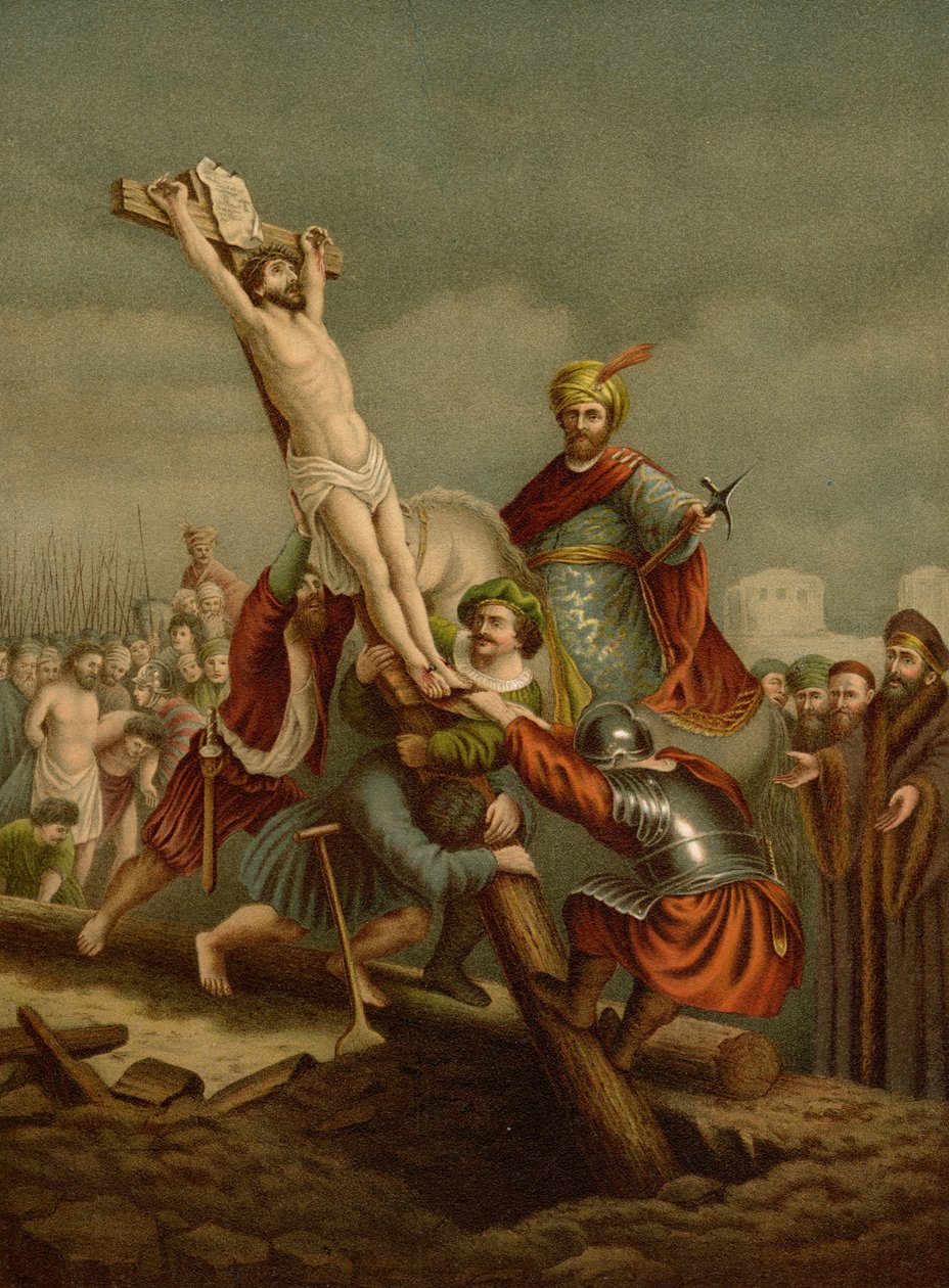 A exaltação da cruz de Rembrandt van Rijn