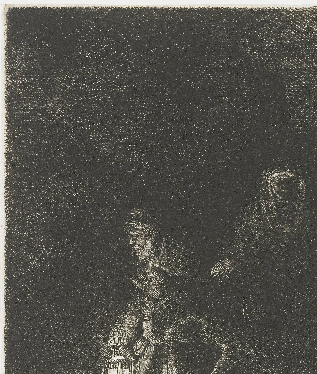O Voo para o Egipto
O voo para o Egipto: uma peça nocturna de Rembrandt van Rijn
