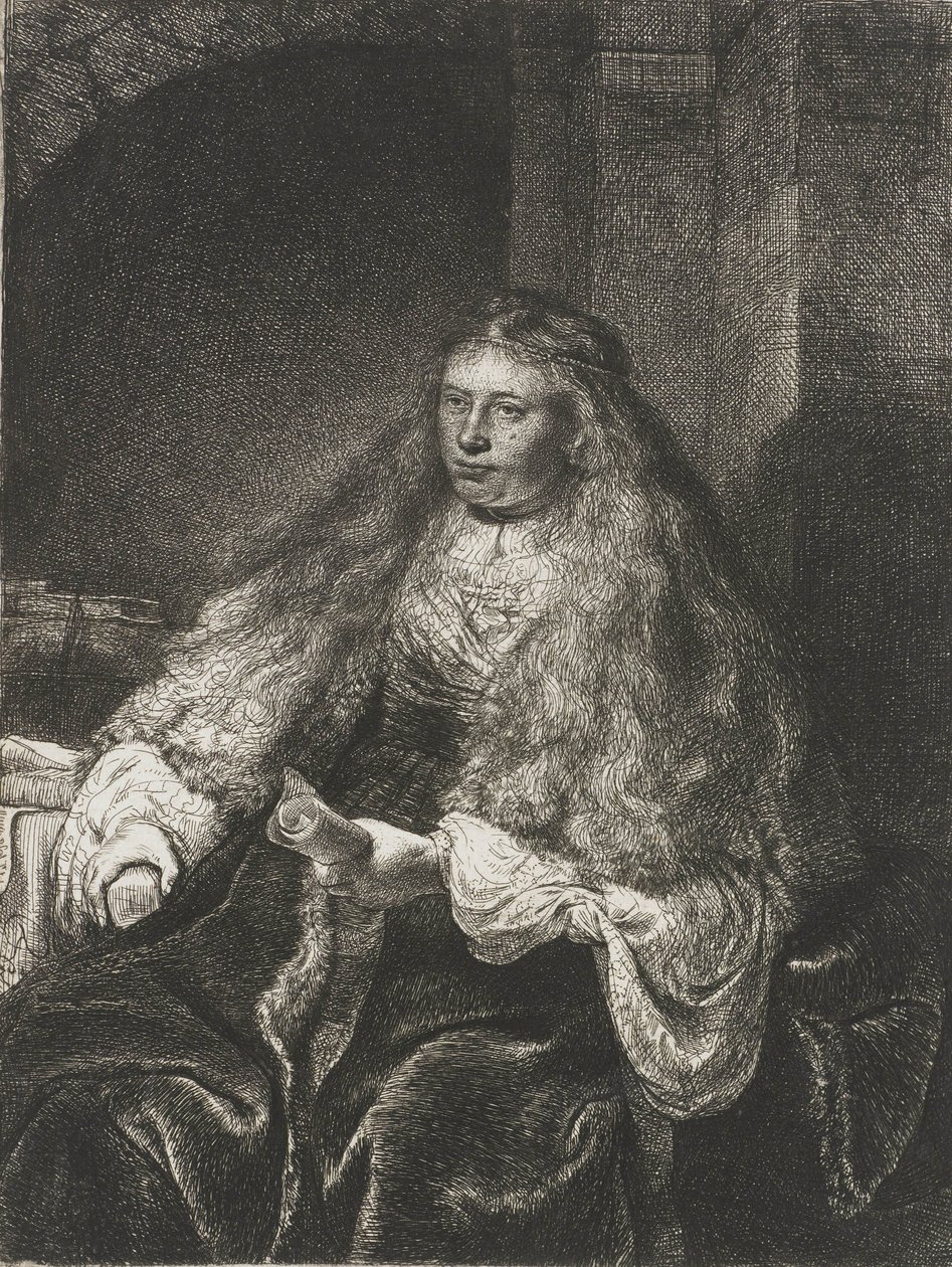 A Grande Noiva Judaica, 1635 de Rembrandt van Rijn