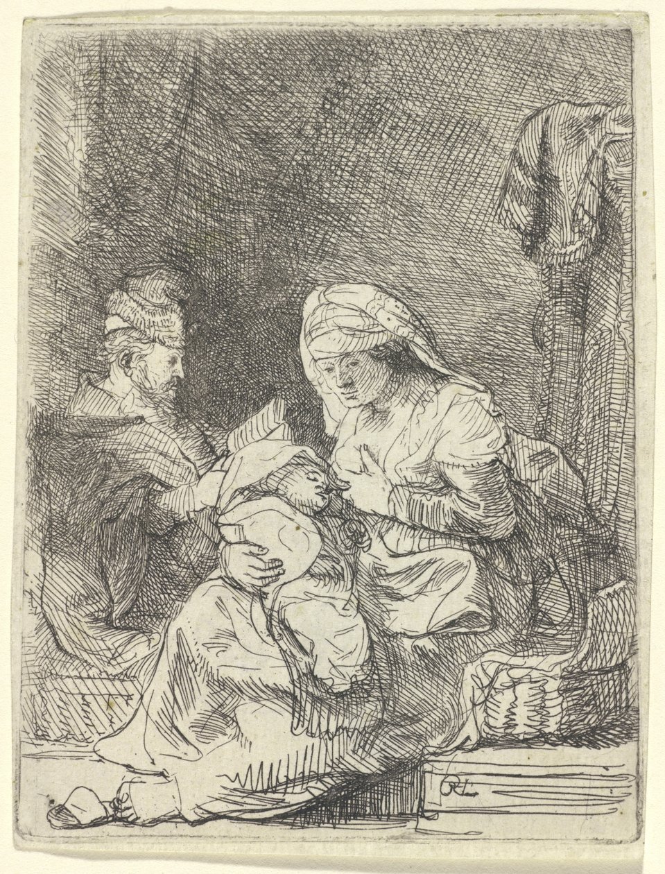 A Sagrada Família de Rembrandt van Rijn