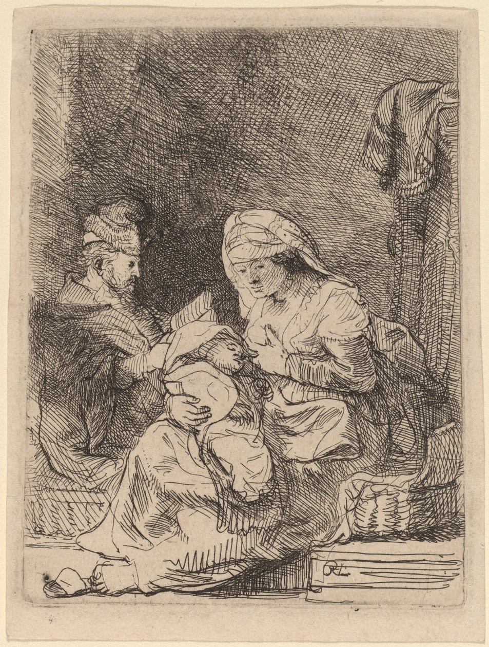 A Sagrada Família de Rembrandt van Rijn