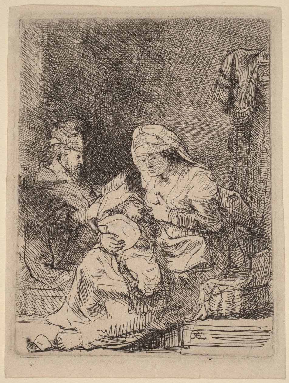 A Sagrada Família de Rembrandt van Rijn