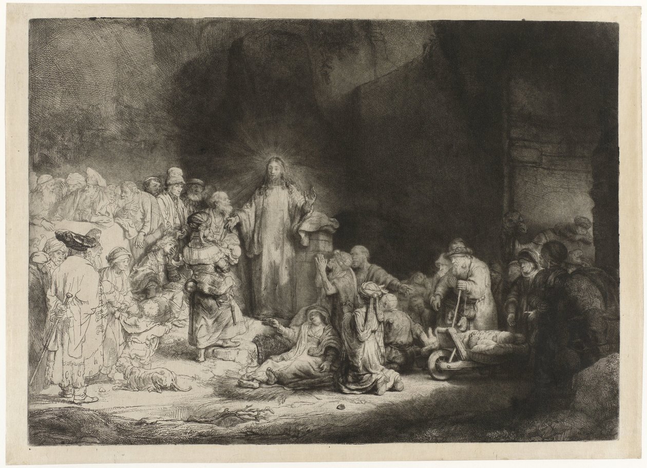A Impressão Cem Guilder de Rembrandt van Rijn