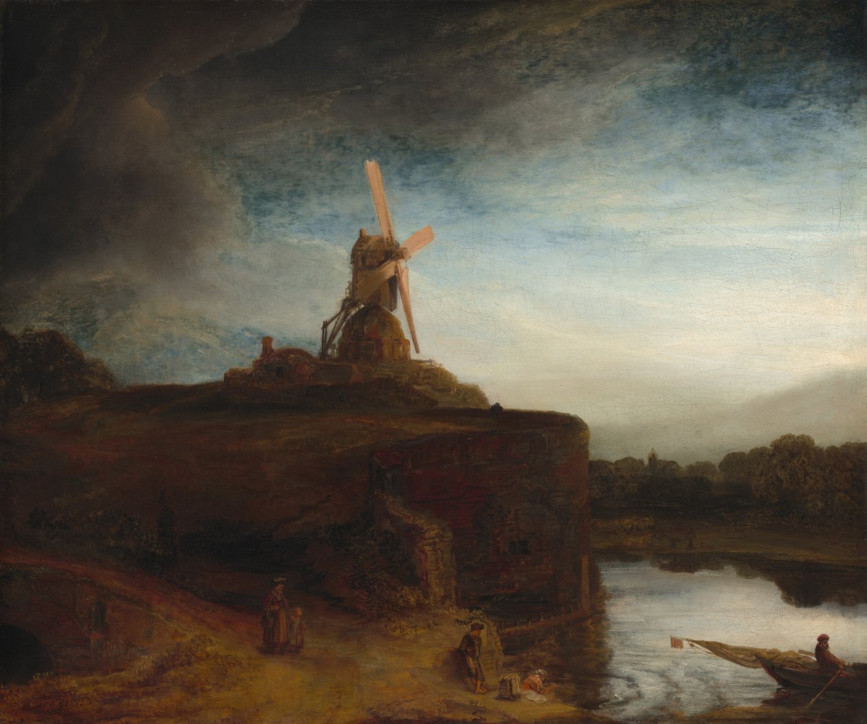 O moinho de Rembrandt van Rijn