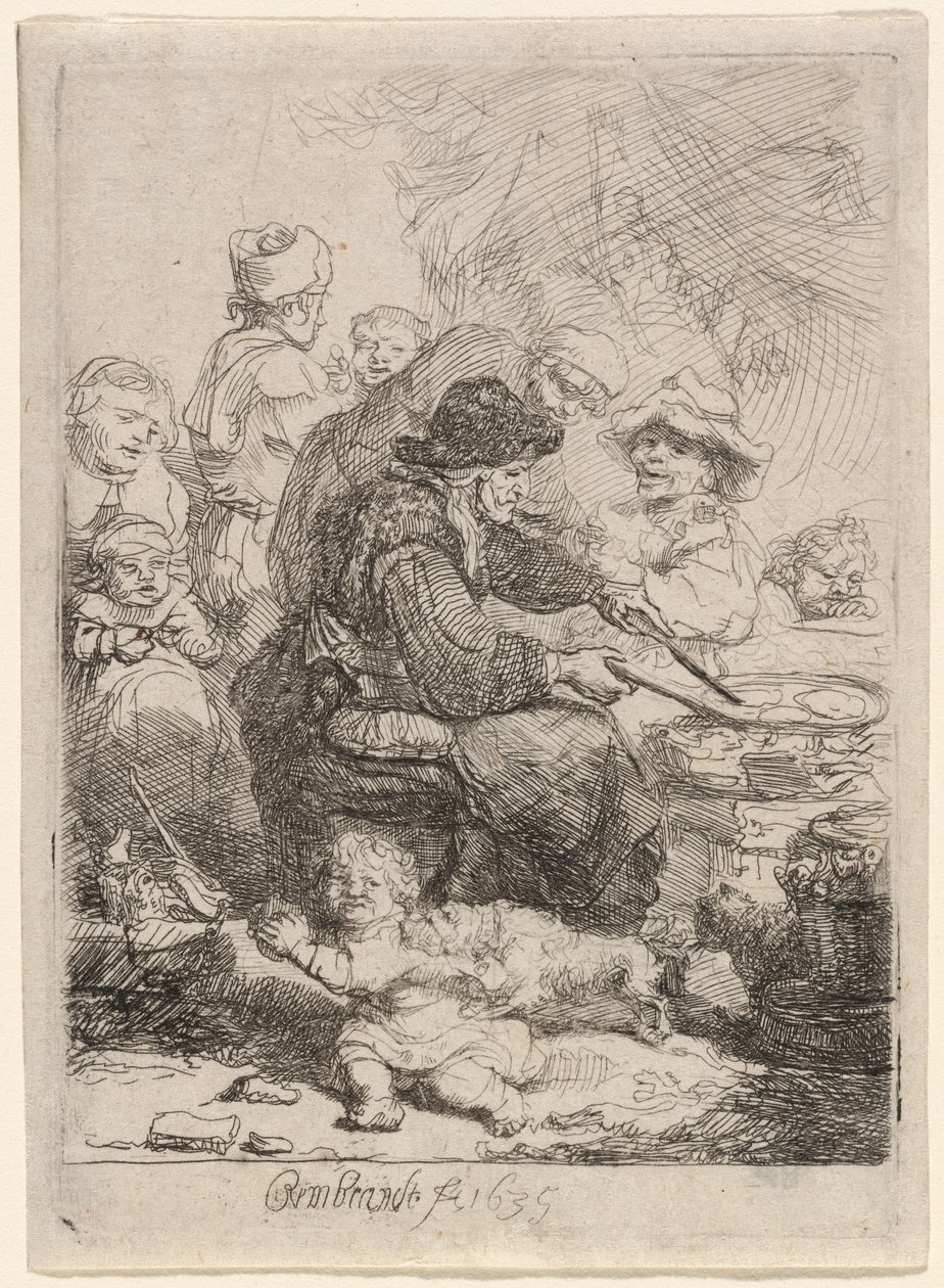 A Mulher Panqueca de Rembrandt van Rijn