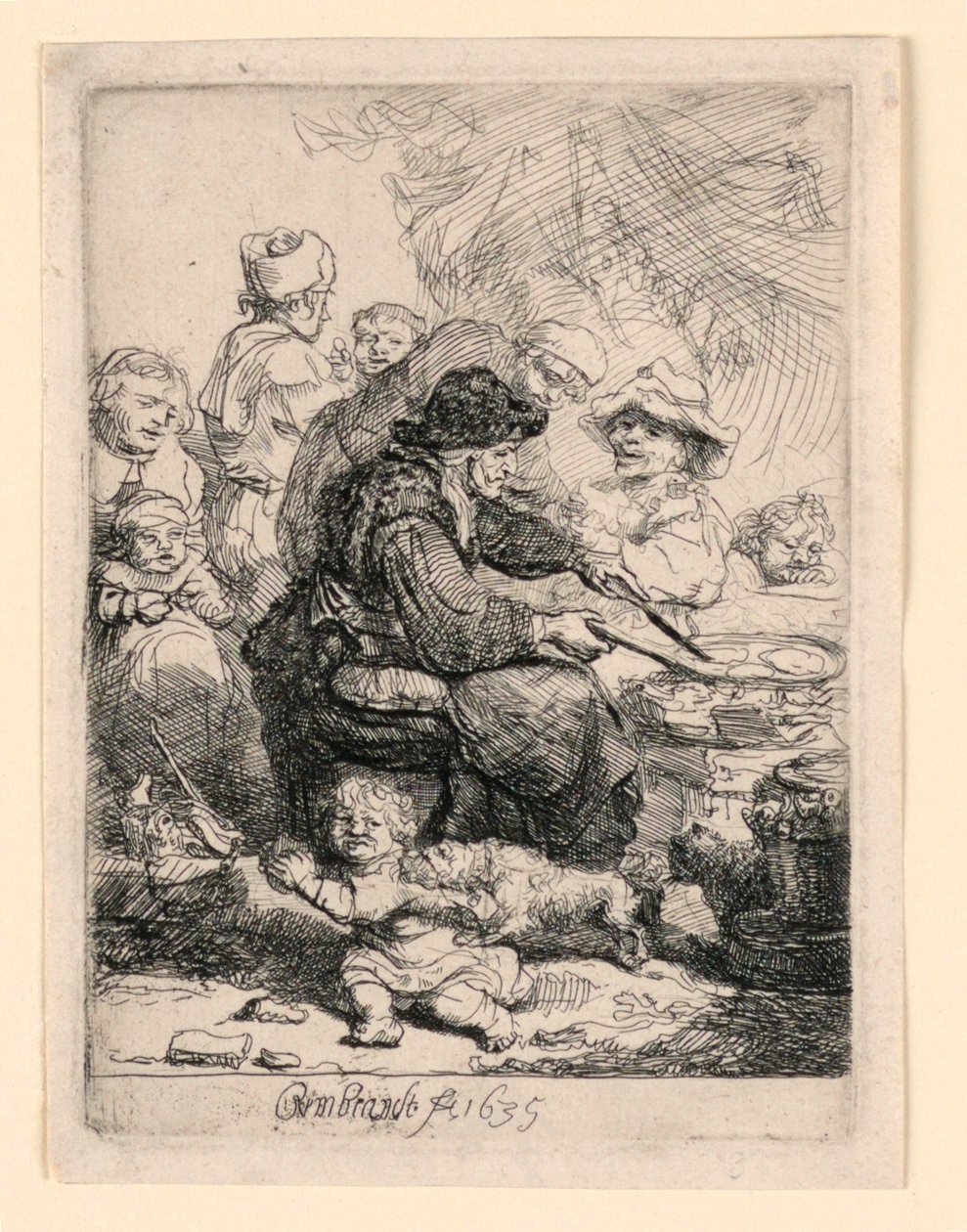 A Mulher Panqueca de Rembrandt van Rijn