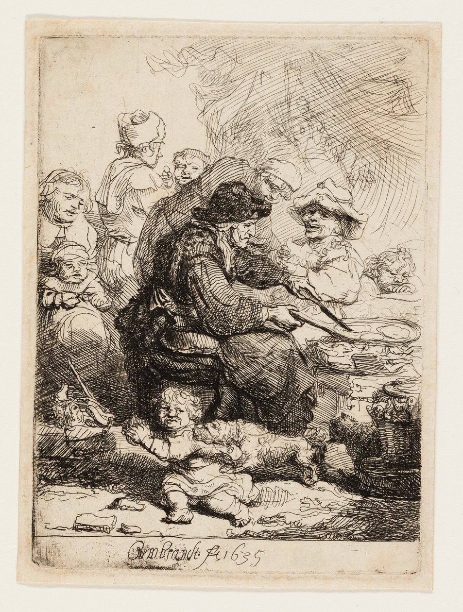 A Mulher Panqueca de Rembrandt van Rijn