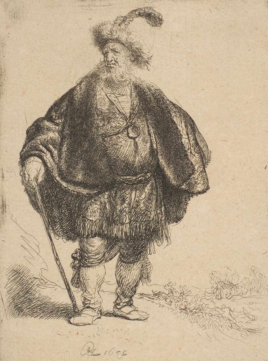 O Persa, 1632., 1632. de Rembrandt van Rijn