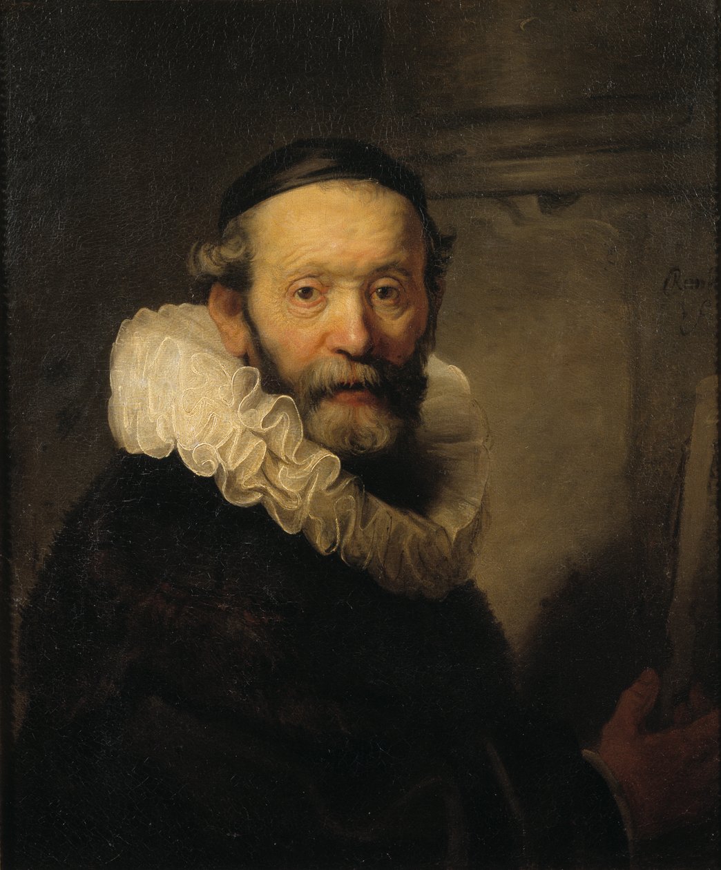 O Pregador Johannes Uttenbogaert, c.1633 de Rembrandt van Rijn