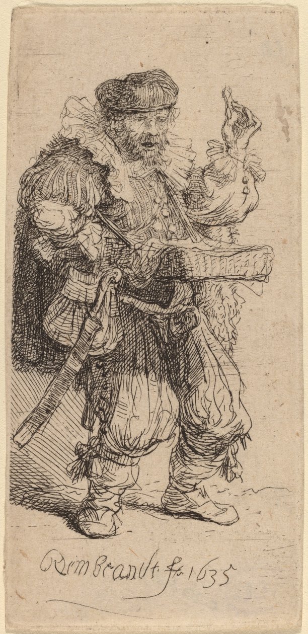 O charlatão de Rembrandt van Rijn