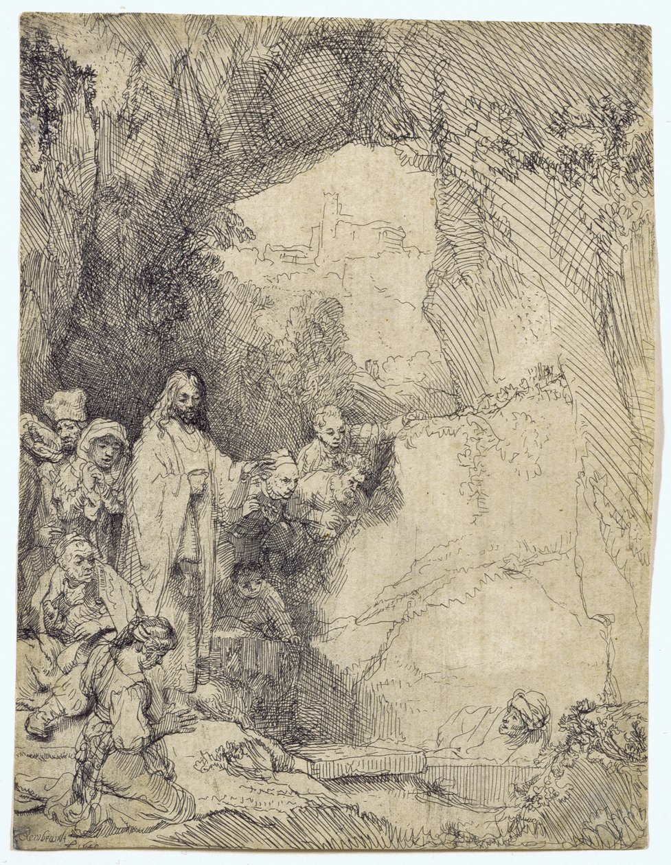 A Ascensão de Lázaro de Rembrandt van Rijn