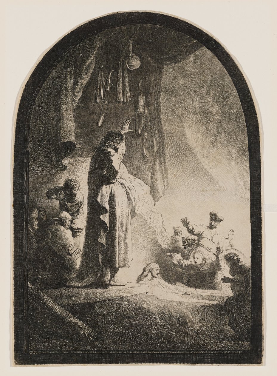 A Ressurreição de Lázaro de Rembrandt van Rijn