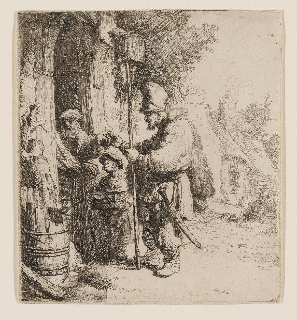 O Vendedor de Veneno para Ratos de Rembrandt van Rijn