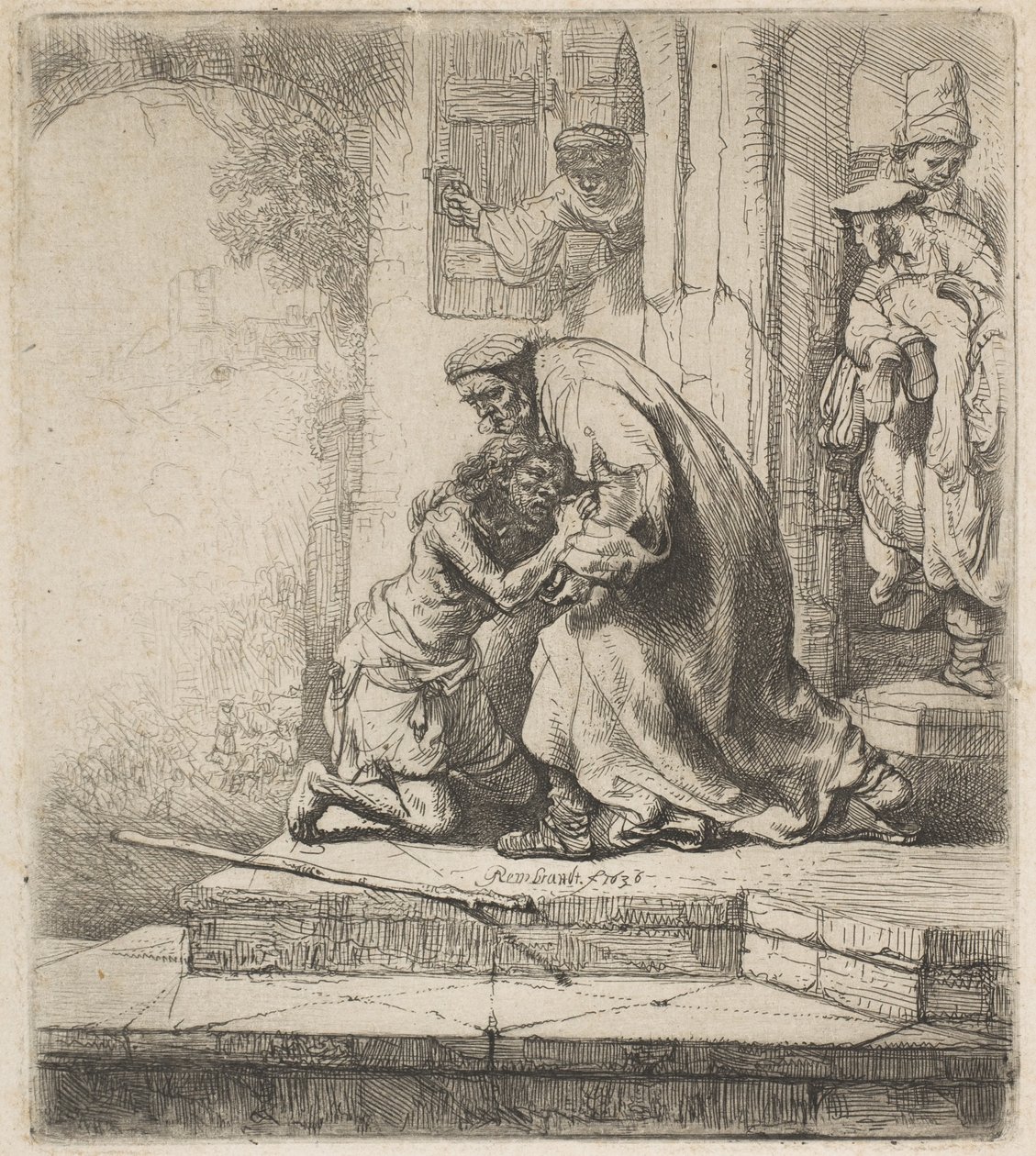 O Retorno do Filho Pródigo, 1636. de Rembrandt van Rijn