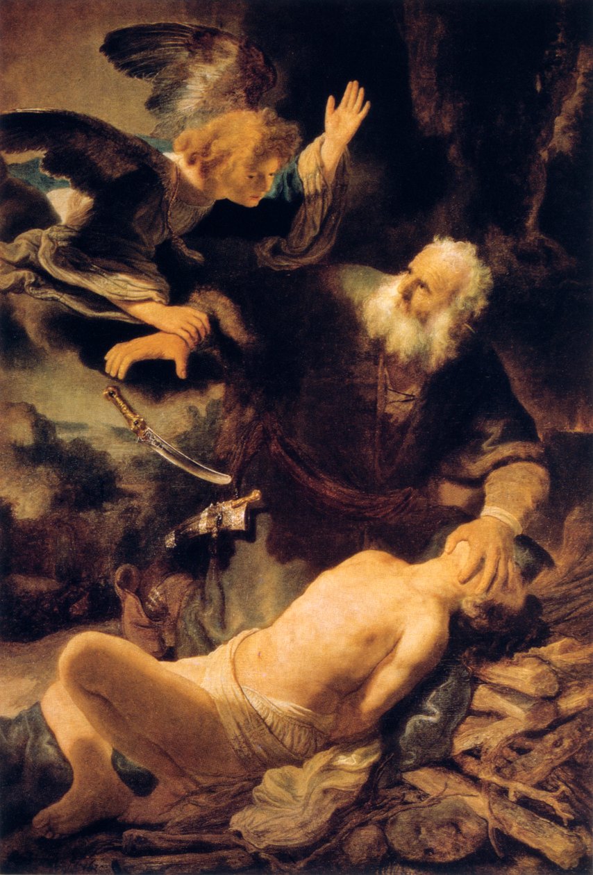 O sacrifício de Isaac, 1635 de Rembrandt van Rijn