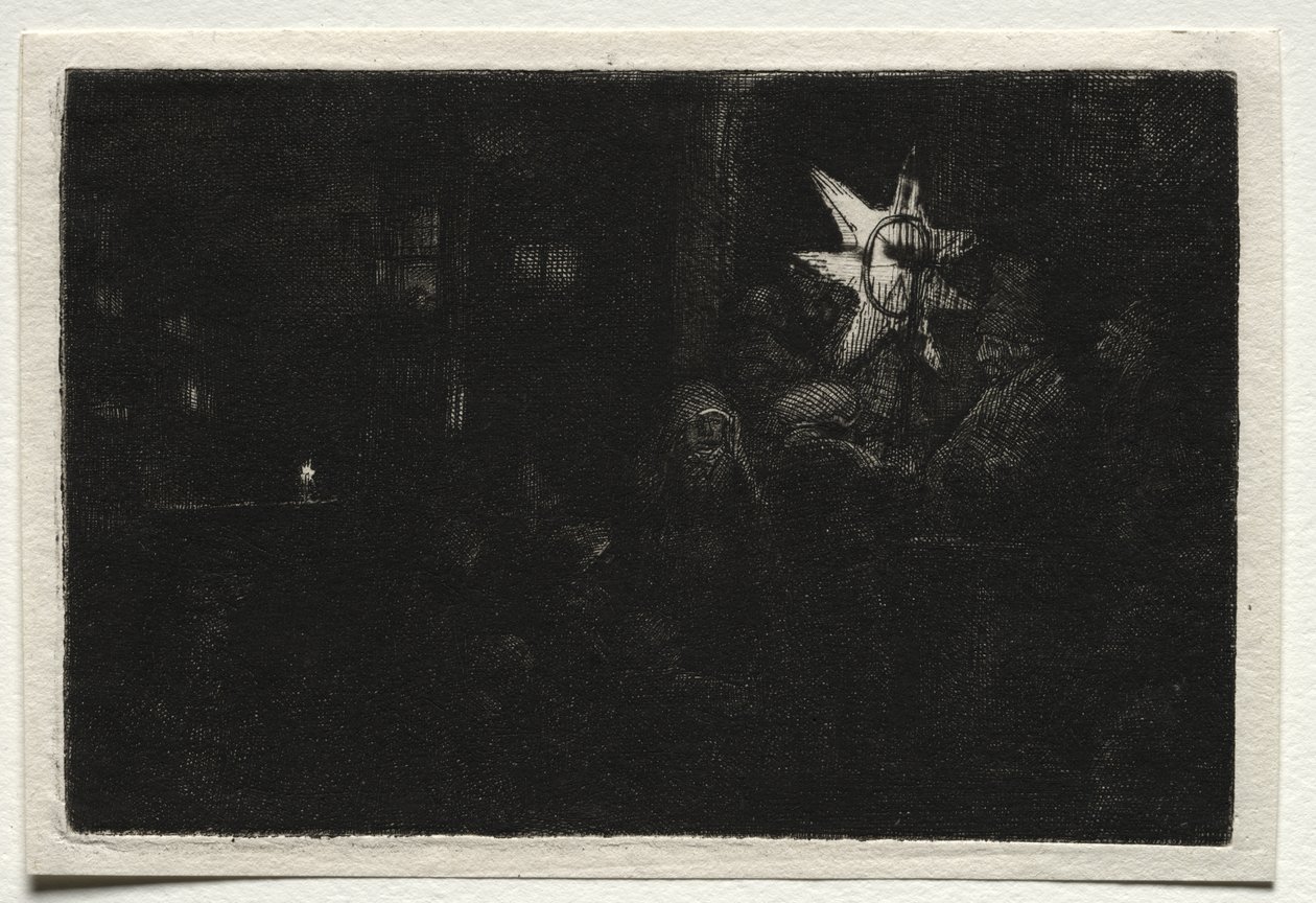 A Estrela dos Reis: Uma Obra Noturna de Rembrandt van Rijn