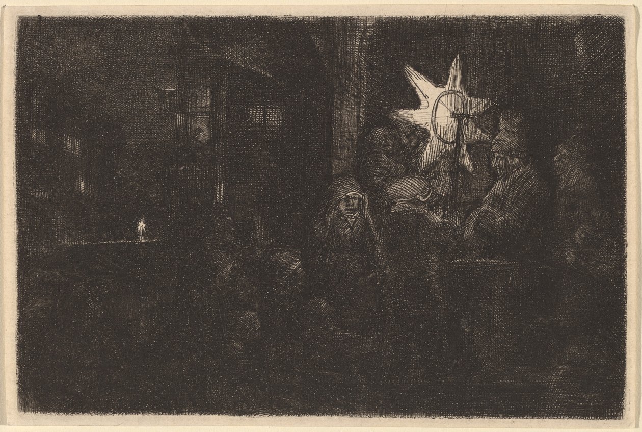A Estrela dos Reis: Uma Peça Noturna de Rembrandt van Rijn