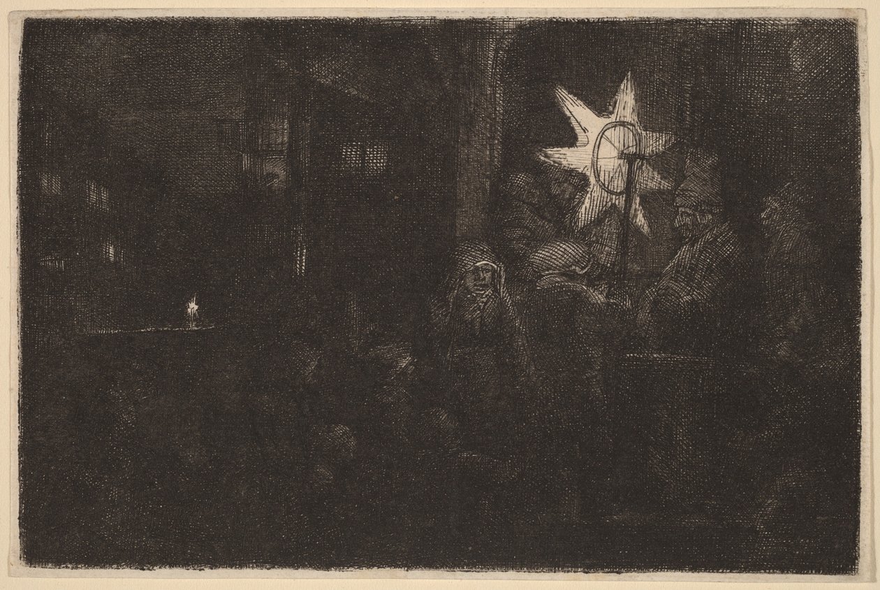 A Estrela dos Reis: uma peça noturna de Rembrandt van Rijn
