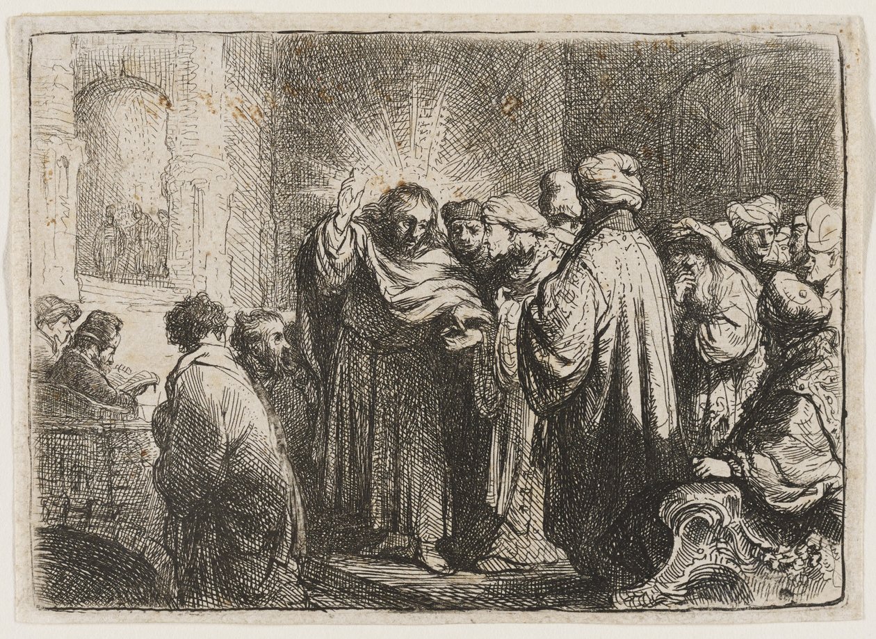 O Dinheiro do Tributo de Rembrandt van Rijn