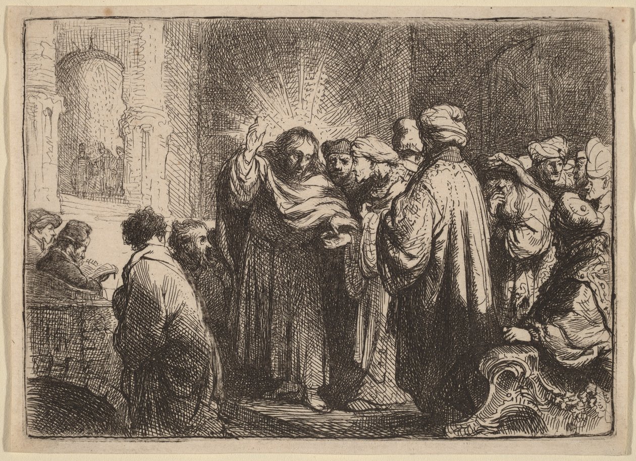 O Dinheiro do Tributo de Rembrandt van Rijn