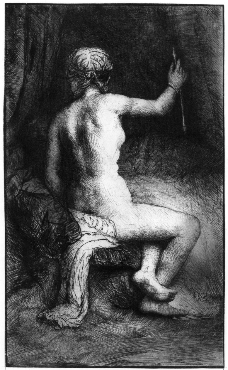 A mulher com a flecha de Rembrandt van Rijn