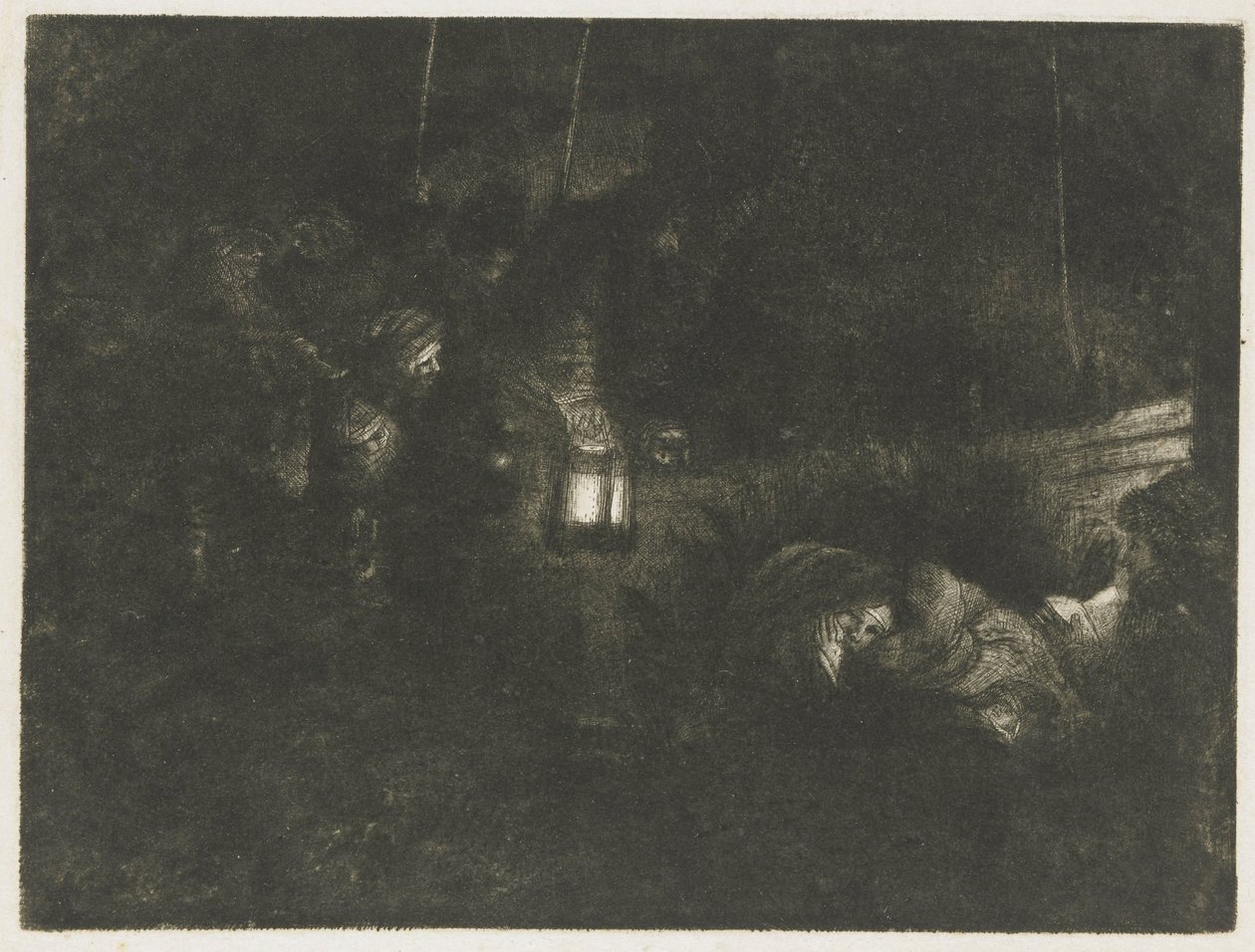 A adoração dos pastores: uma peça noturna de Rembrandt van Rijn