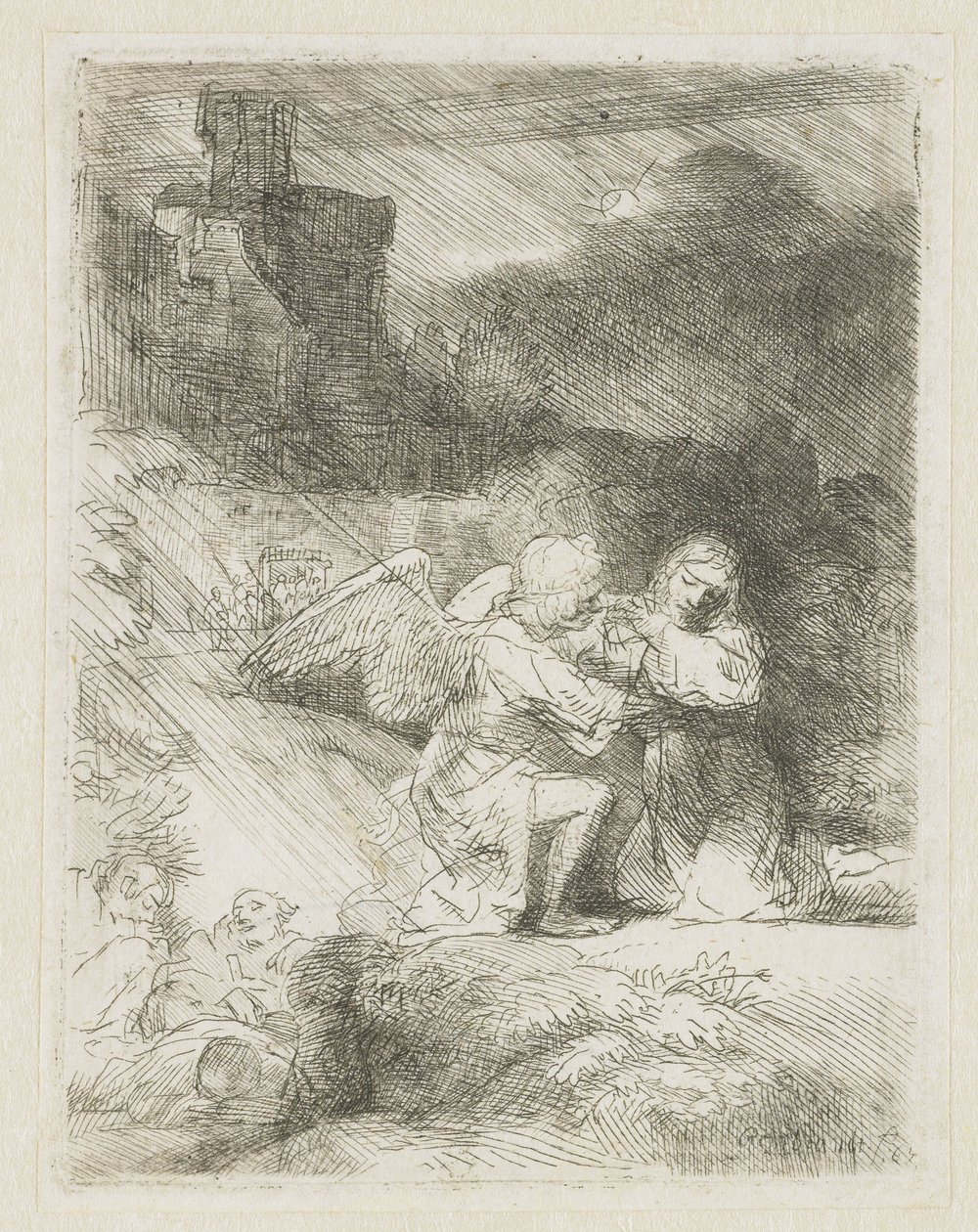 A agonia no jardim de Rembrandt van Rijn