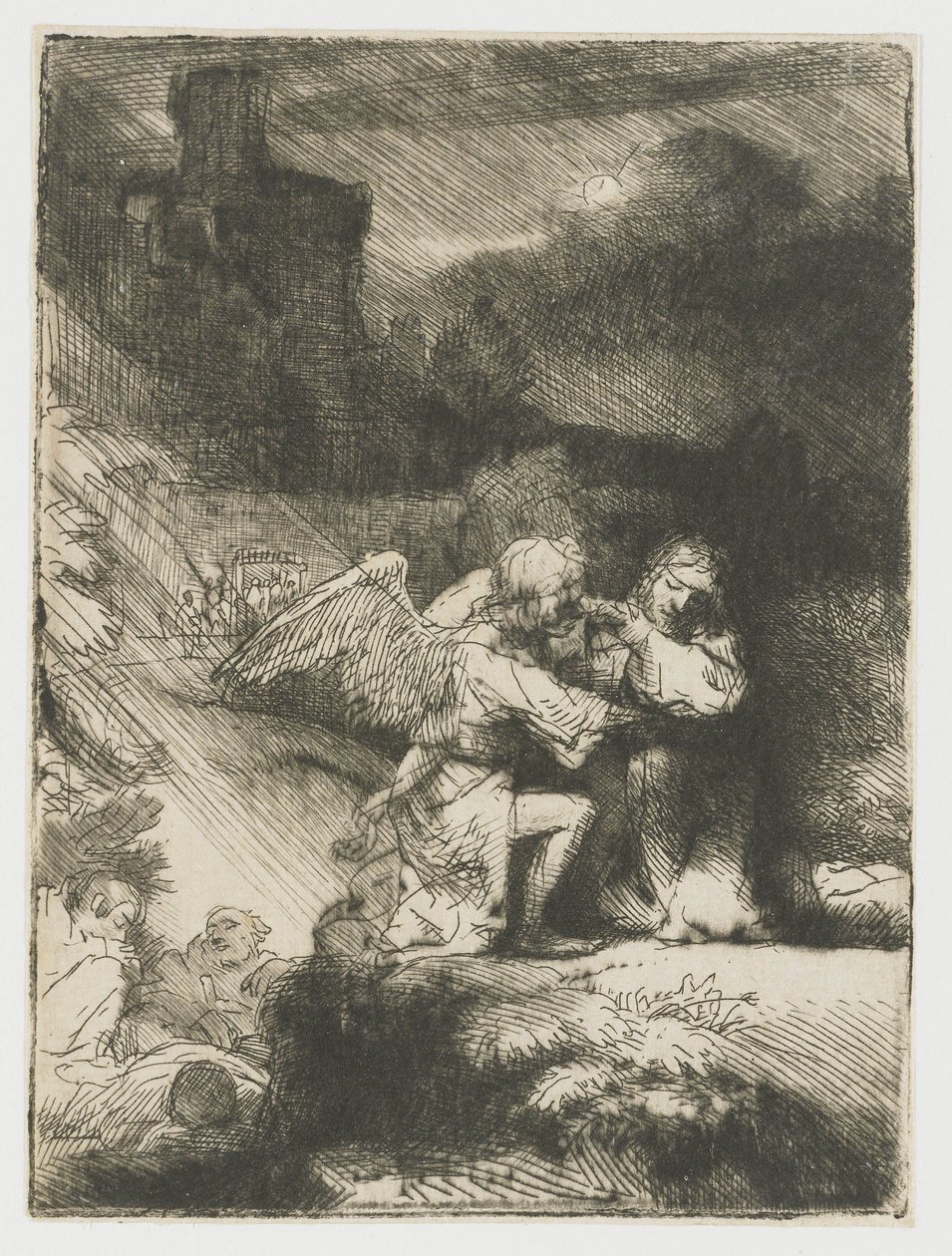 A agonia no jardim de Rembrandt van Rijn
