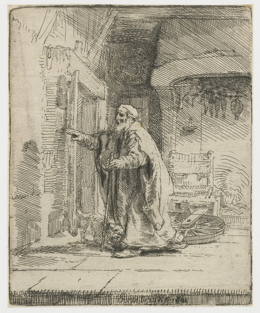 A cegueira de Tobit: o prato maior de Rembrandt van Rijn