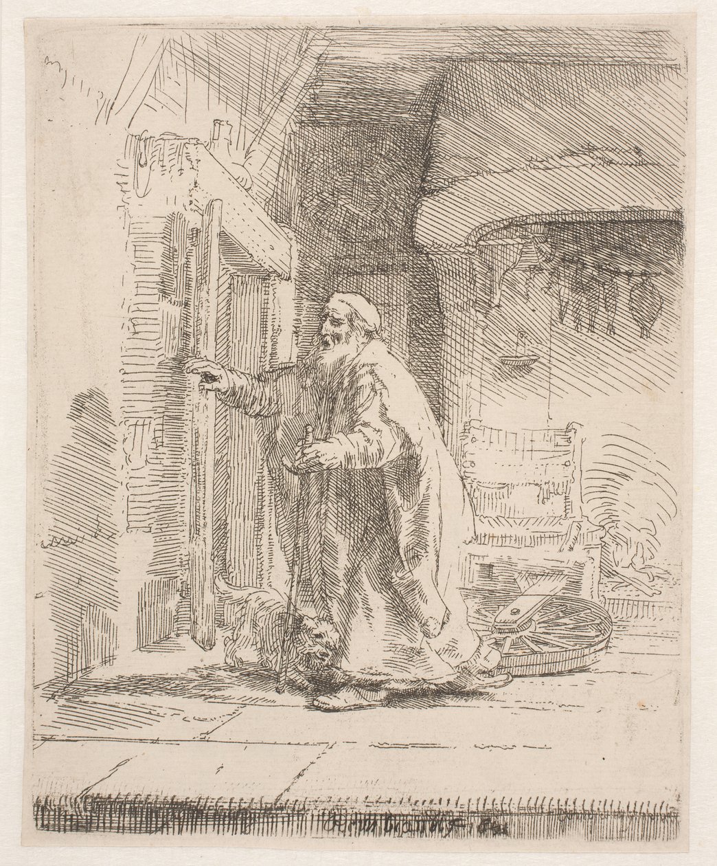 A cegueira de Tobit: a gravura de maiores dimensões de Rembrandt van Rijn