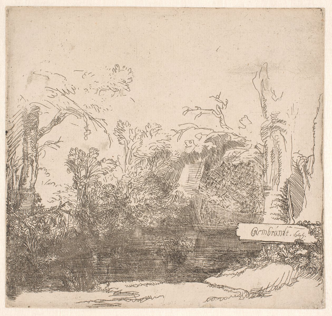 A casa dos barcos de Rembrandt van Rijn