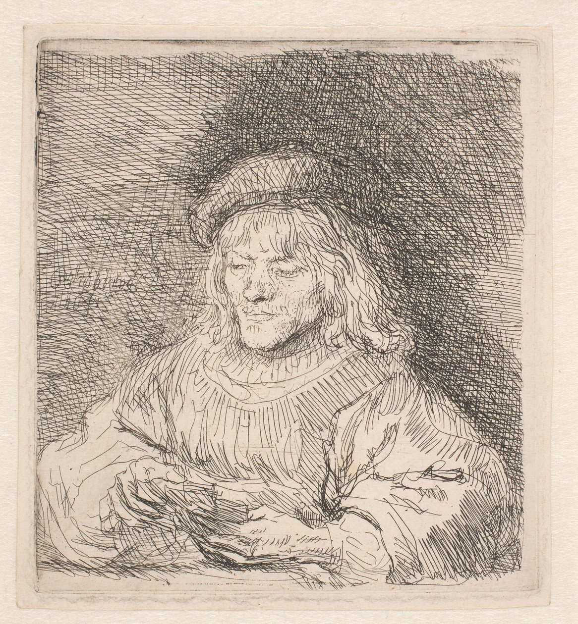 O jogador de cartas de Rembrandt van Rijn
