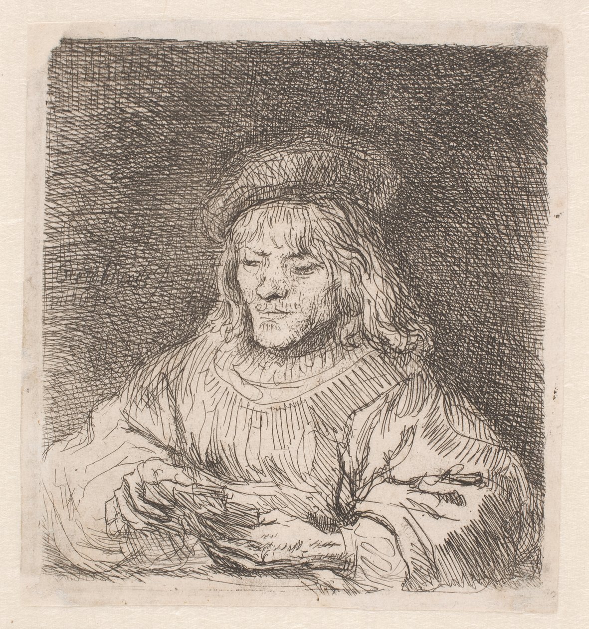 O jogador de cartas de Rembrandt van Rijn