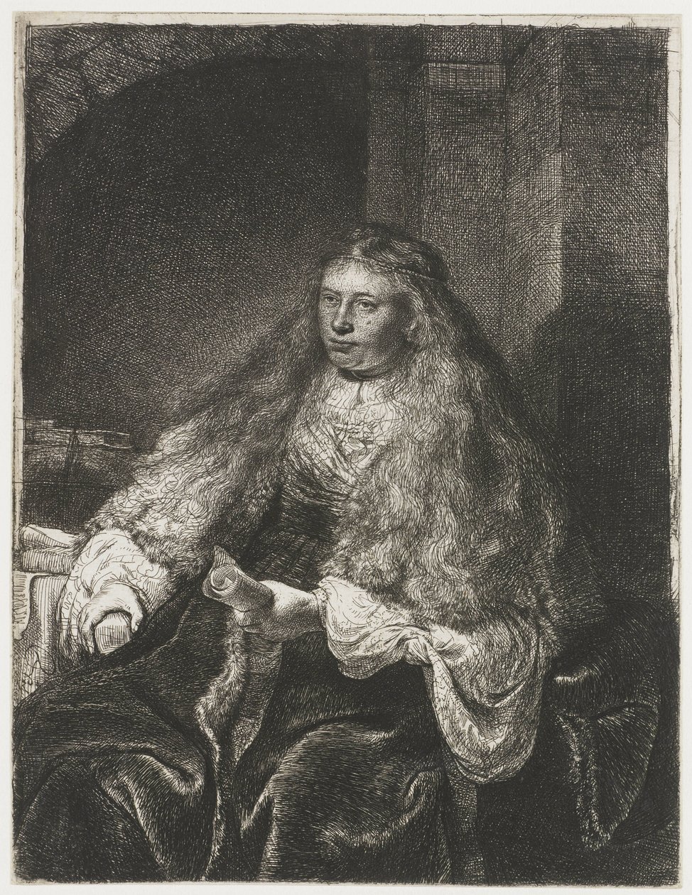 A grande noiva judia de Rembrandt van Rijn